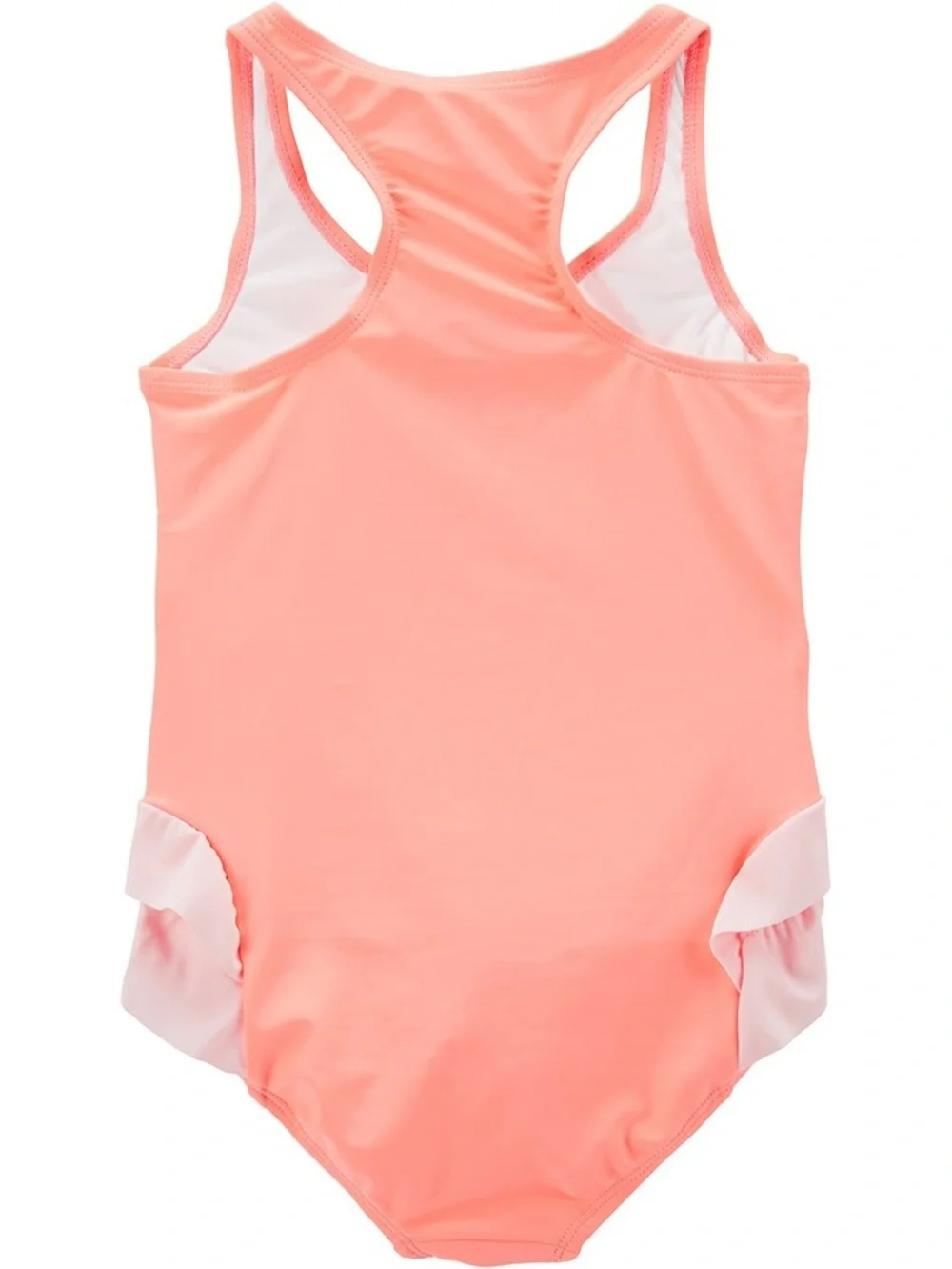 Like New Carter’s Girls Coral Flamingo One-Piece Swimsuit | Size 18 Months